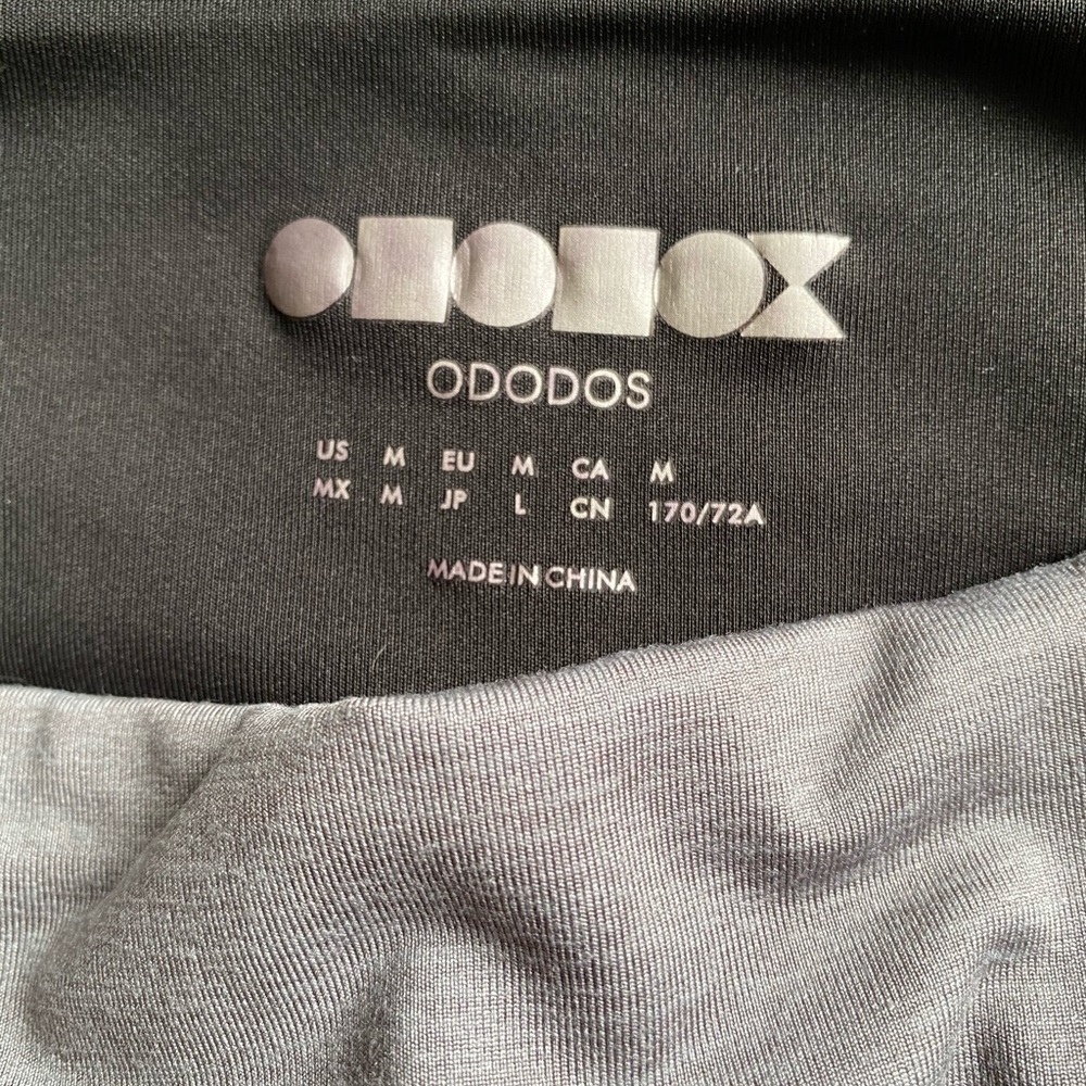 Gray yoga pants